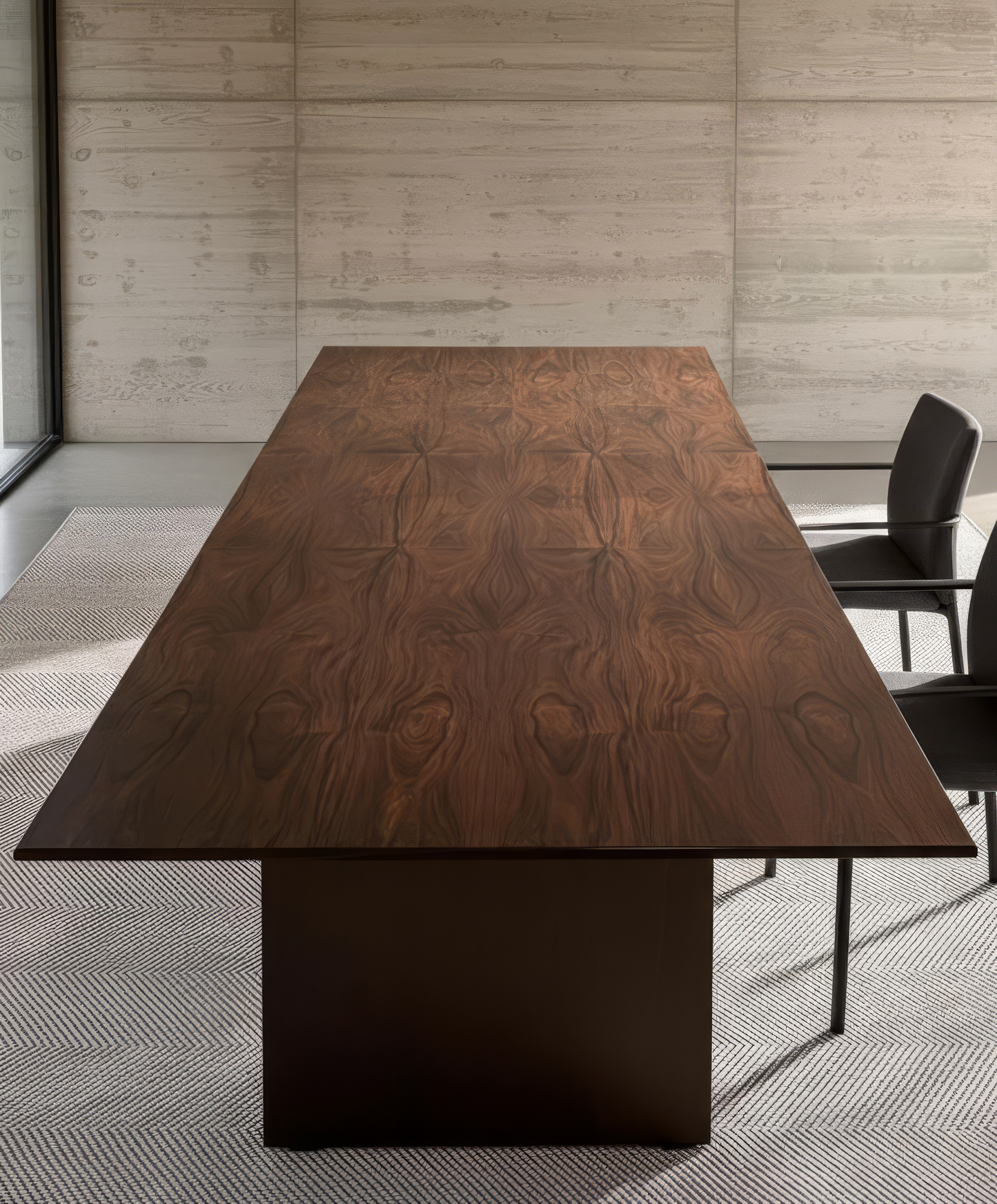 Bismuth 10-Seater Wooden Dining Table