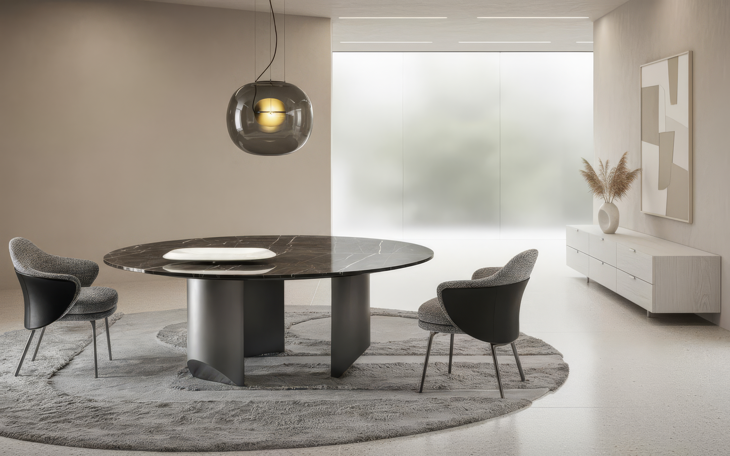Bellamy 8-Seater Marble Dining Table