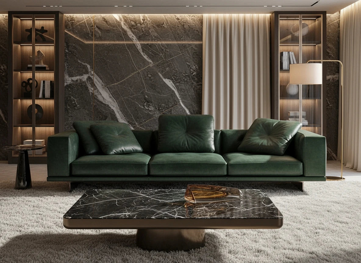 Arlo Marble Rectangle Coffee Table