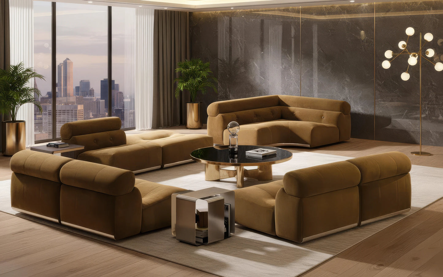 Bade Fabric Armchair