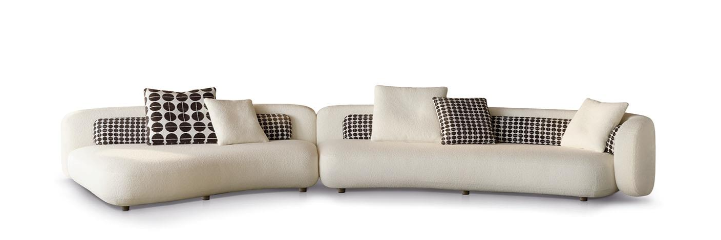 Zach 5-Seater Fabric Modular Sofa