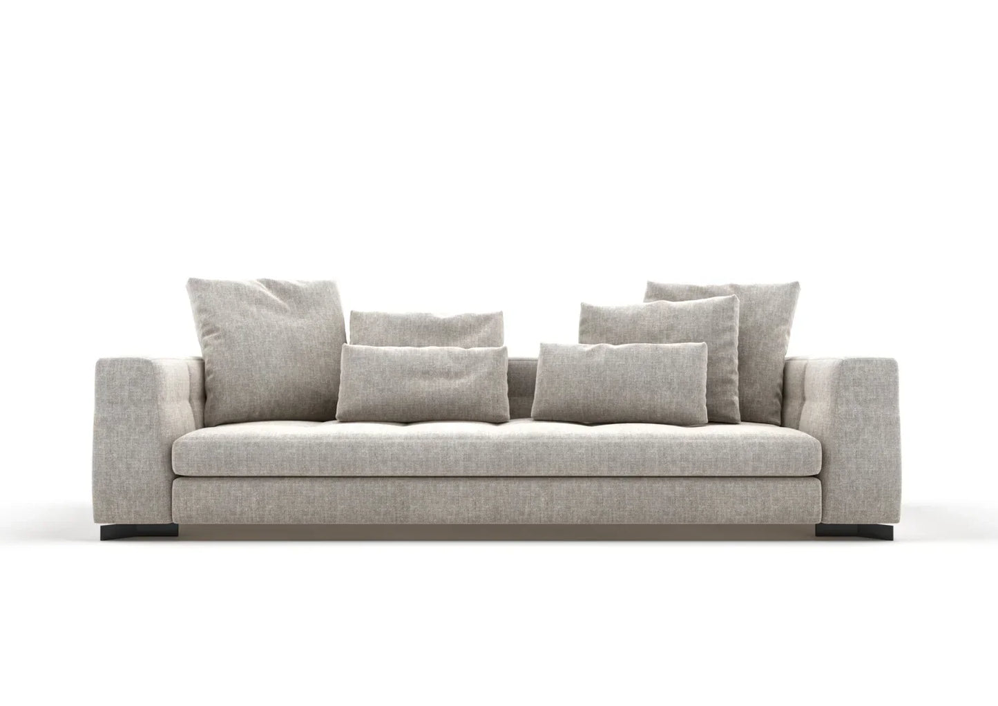 Farid 2-Seater Fabric Upholstered Sofa