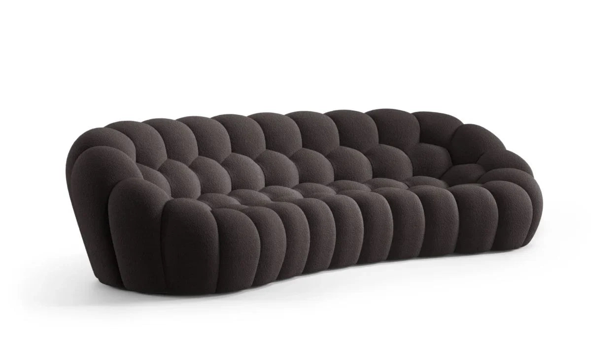 Dimitri 5-Seater Fabric Pouffe Sofa