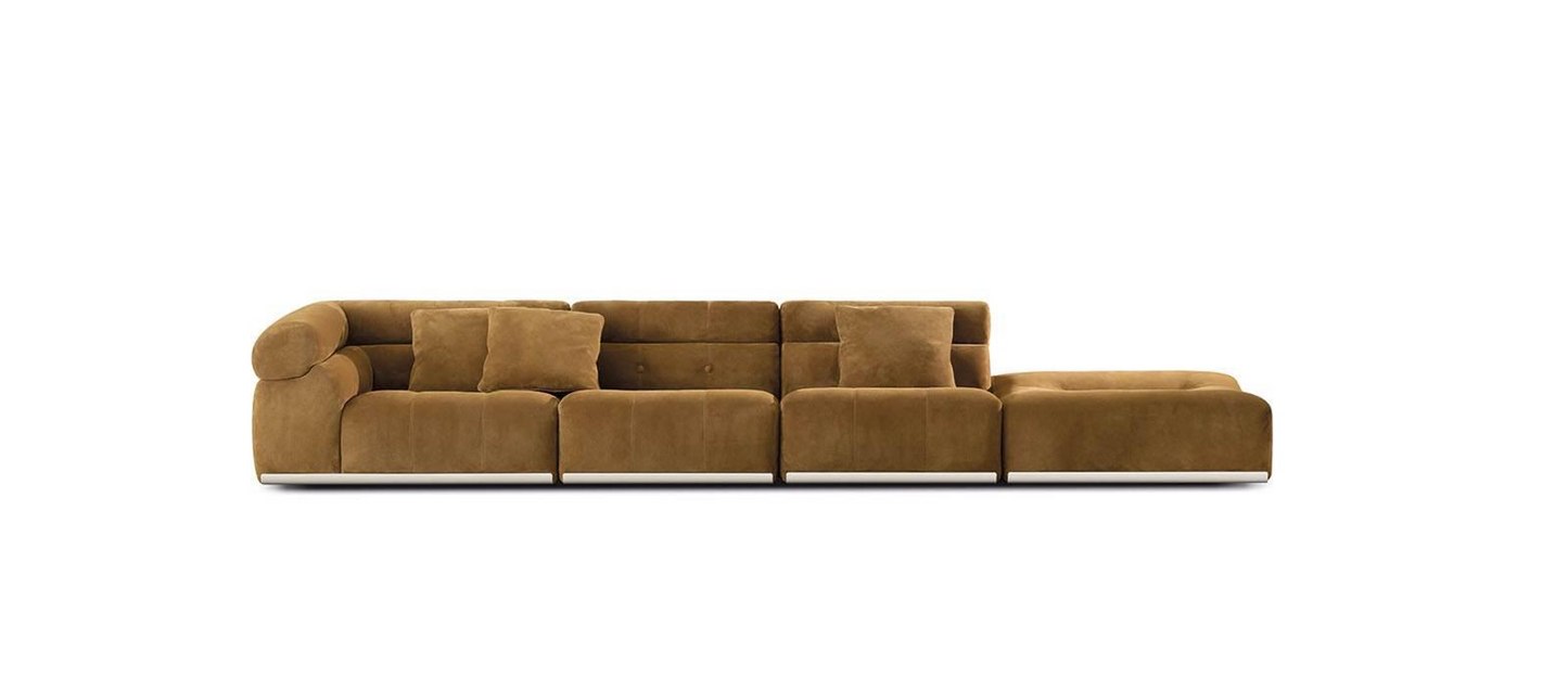 Sabin 4-Seater Fabric Modular Sofa