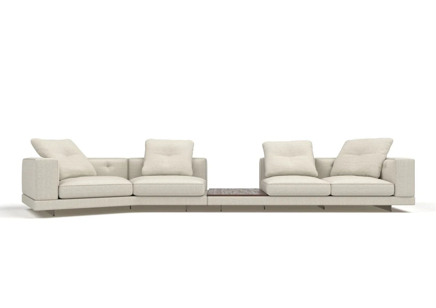 Bowen 4-Seater Fabric Modular Sofa Set