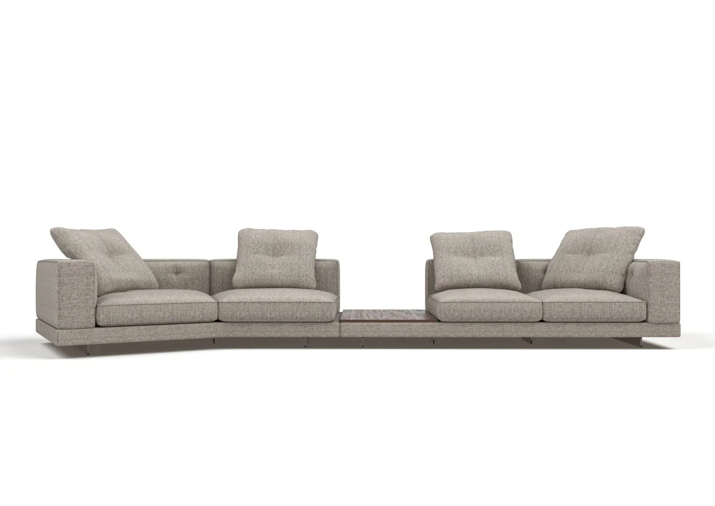 Bowen 4-Seater Fabric Modular Sofa Set