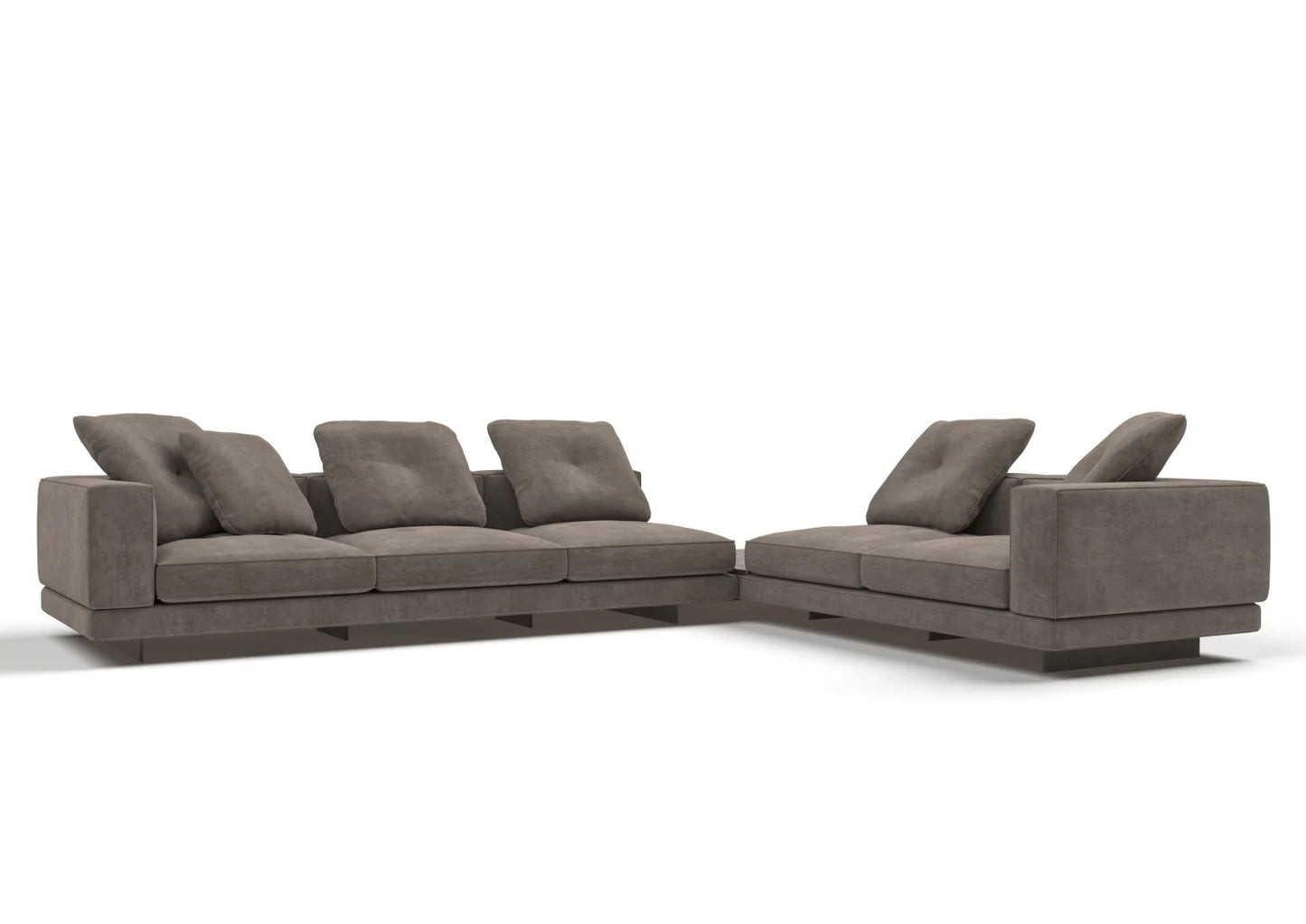 Bronx 5-Seater Fabric Corner Sofa Set