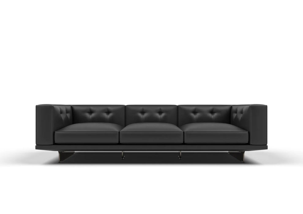 Finnan 3-Seater Cow Leather Modular Sofa