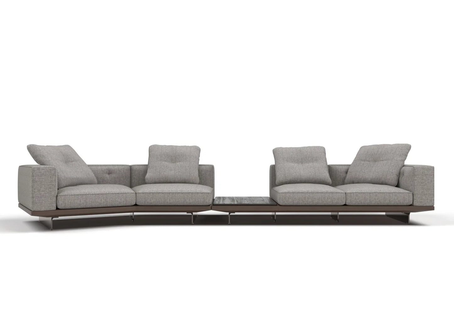 Bowen 4-Seater Fabric Modular Sofa Set
