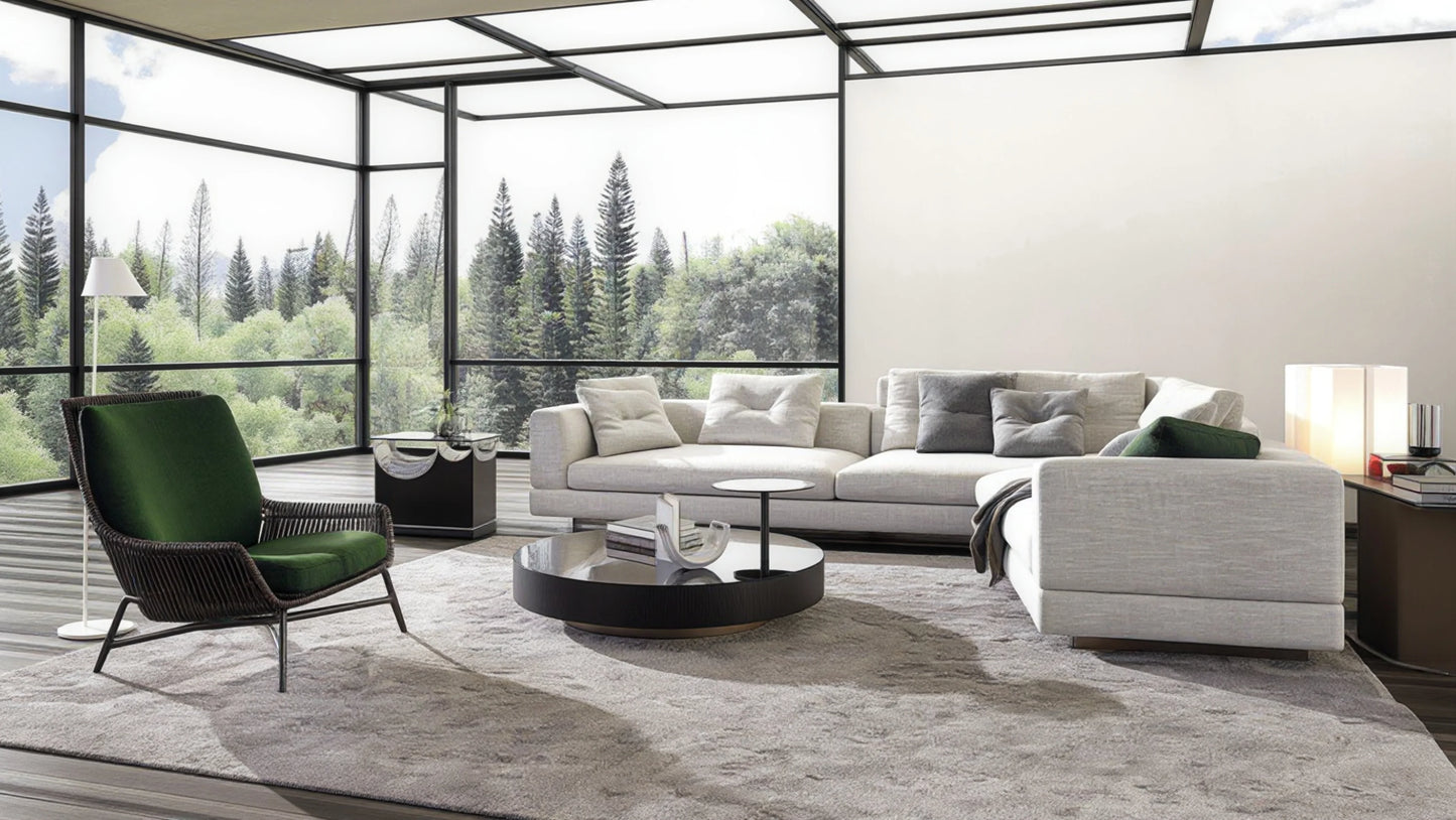 Sawyer 6-Seater Fabric Modular L-Shaped Sofa