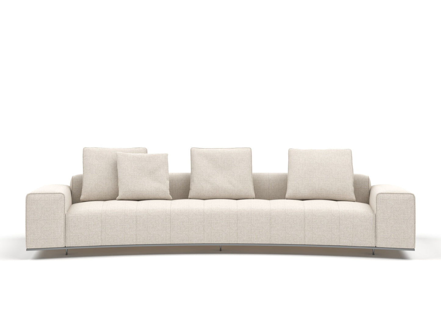 Kingsley 3-Seater Fabric Modular Sofa