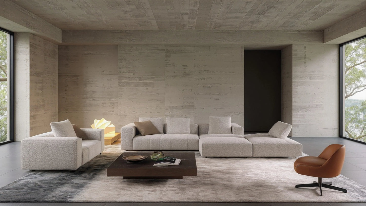 Knox 5-Seater Fabric Modular Sofa
