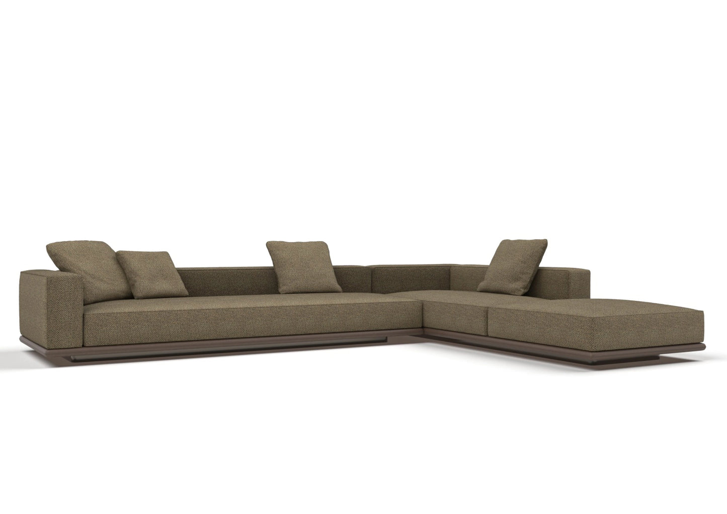 Damien 6-Seater Fabric L-Shaped Modular Sofa