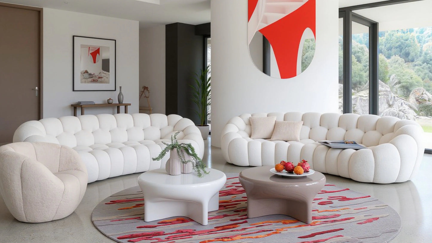 Oberon 5-Seater Fabric Modular Sofa