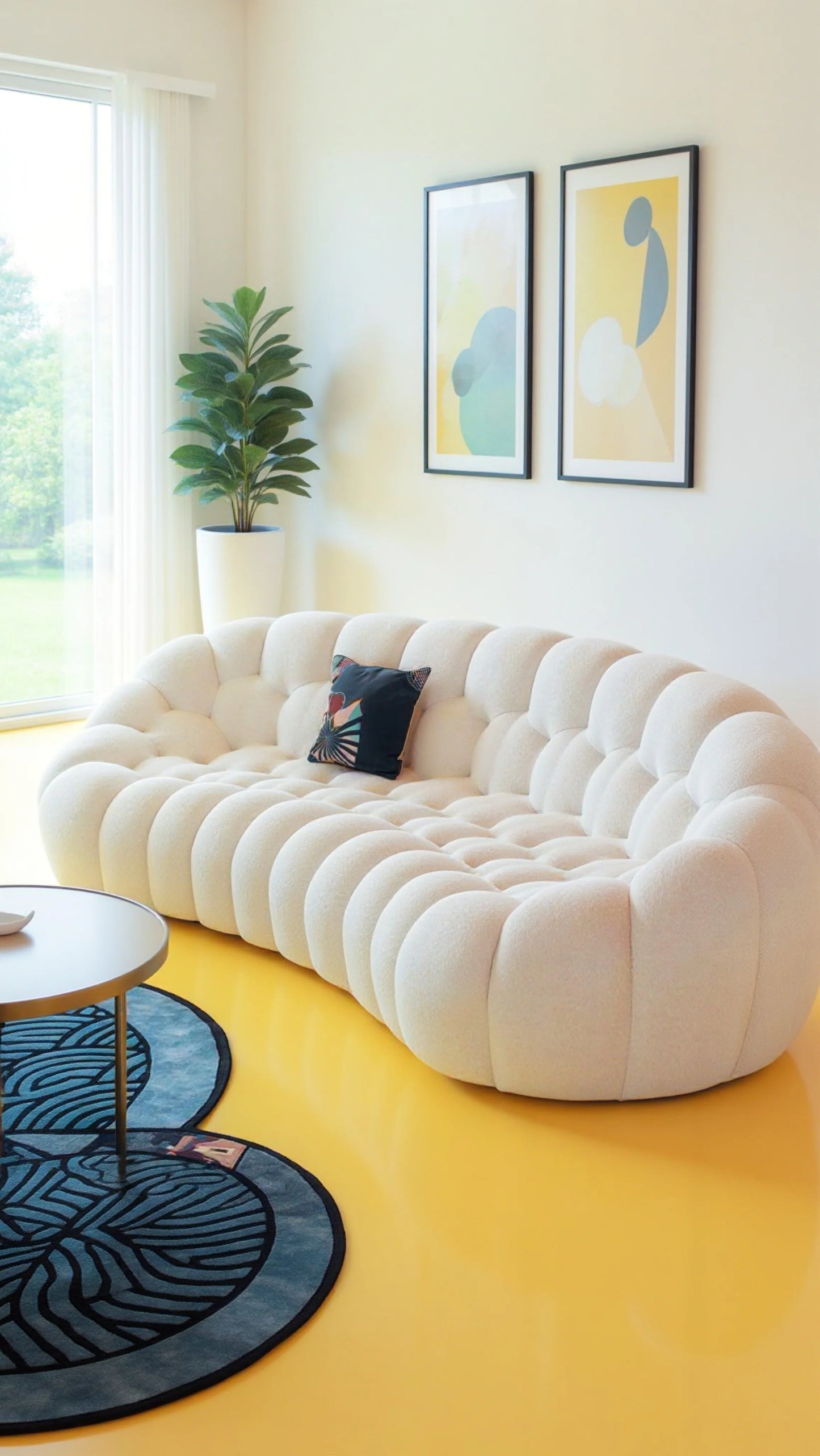 Oleander 4-Seater Fabric Modular Sofa