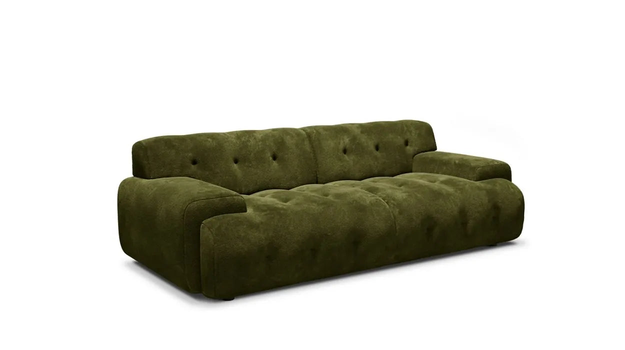 Omari 3-Seater Fabric Outdoor Sofa