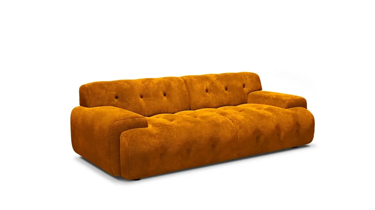 Omari 3-Seater Fabric Outdoor Sofa