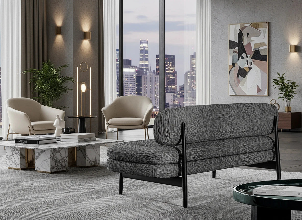 Paiva 2-Seater Fabric Sofa