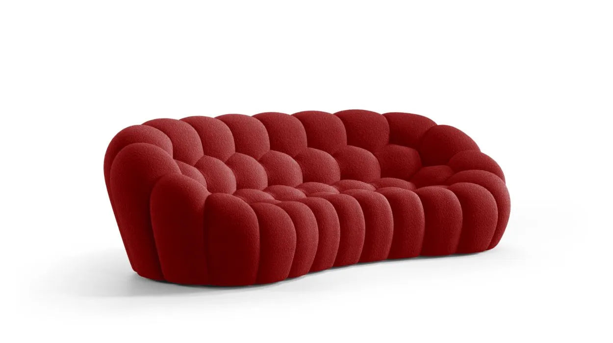 Desmond 4-Seater Fabric Pouffe Sofa