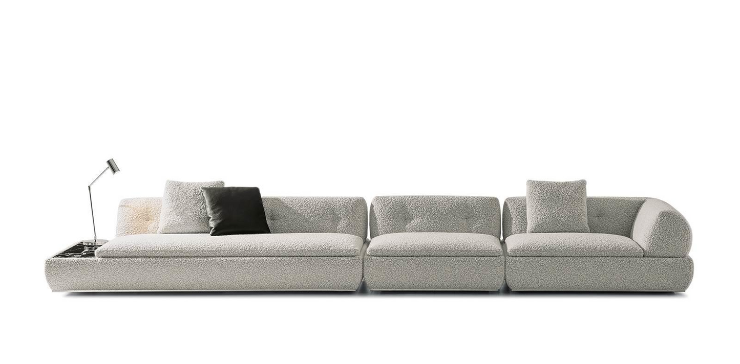 Xael 6-Seater Fabric Sofa