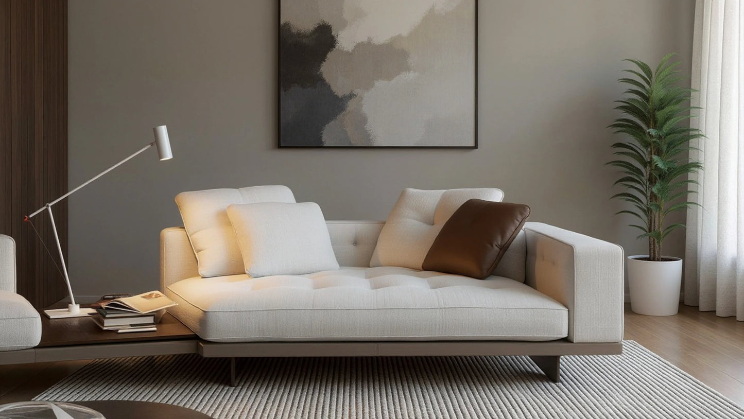 Baron 5-Seater Leather Corner Sofa Set