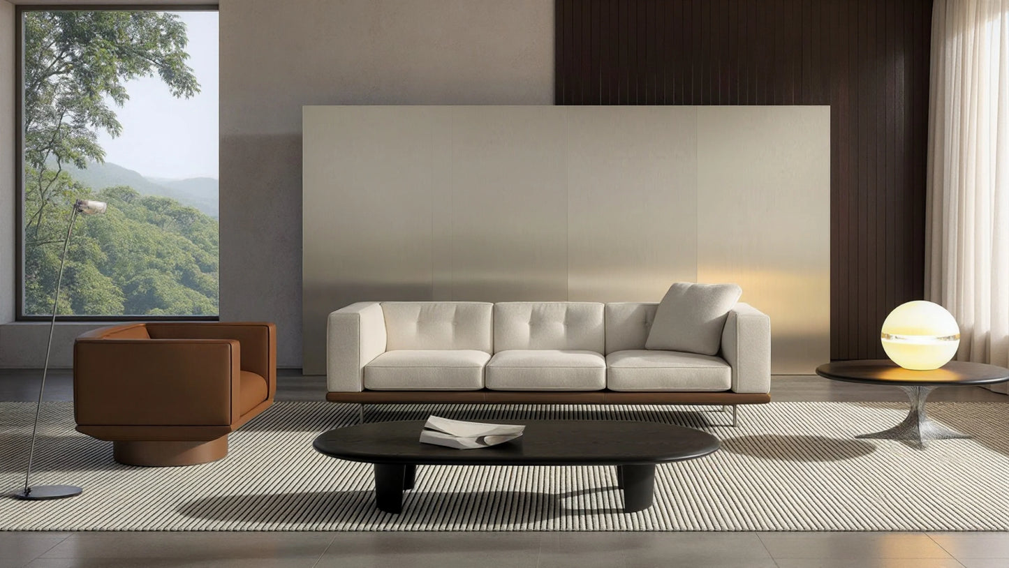 Flint 3-Seater Fabric Modular Sofa