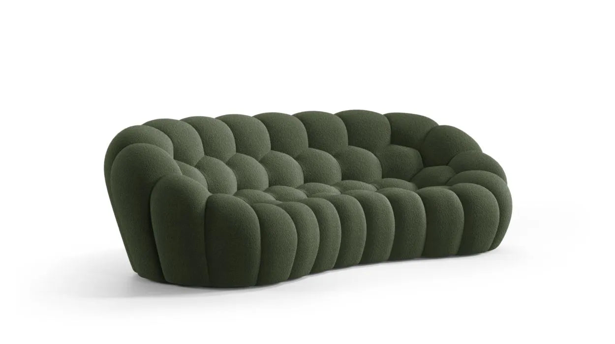 Desmond 4-Seater Fabric Pouffe Sofa