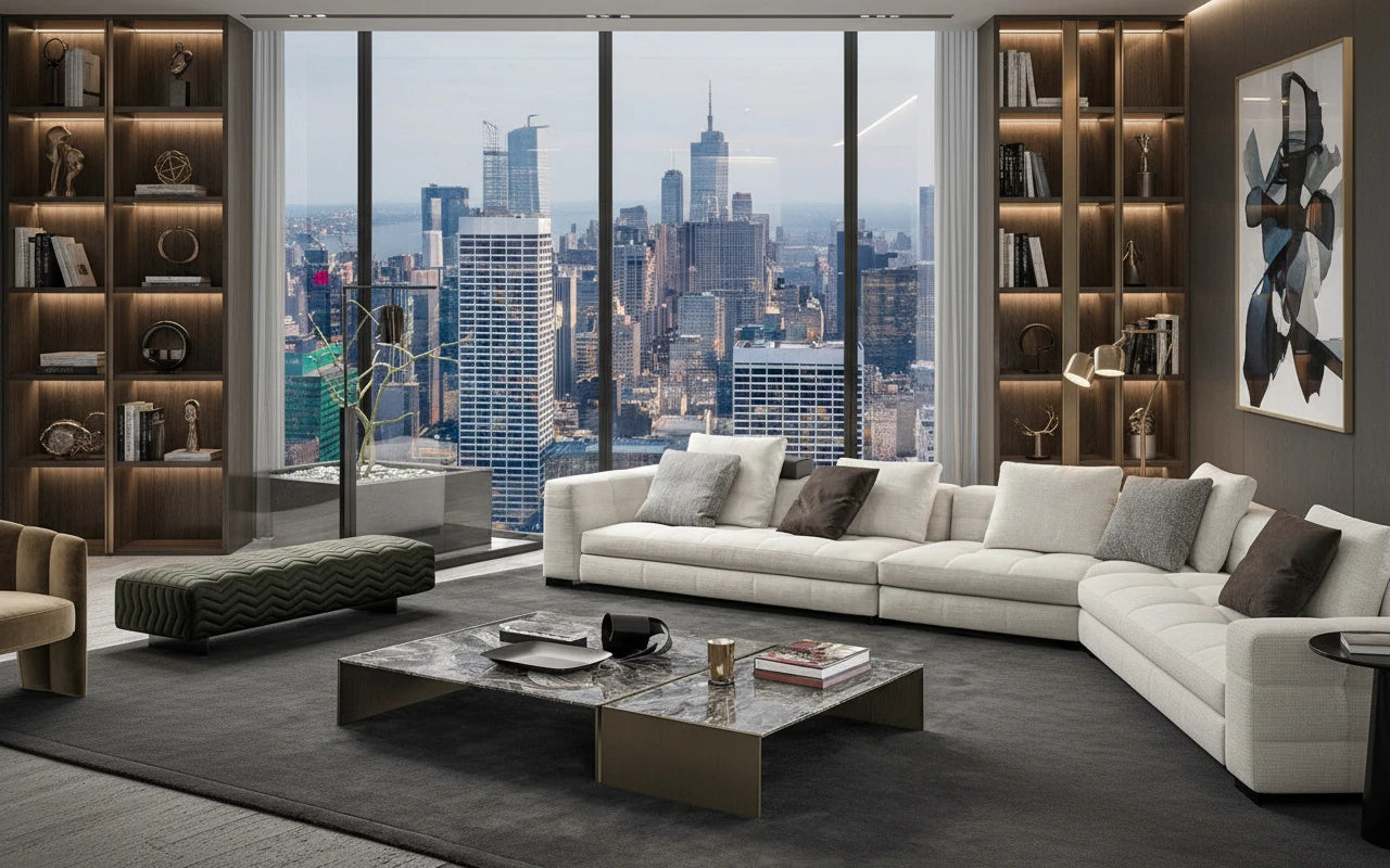Anakin Marble Rectangle Coffee Table