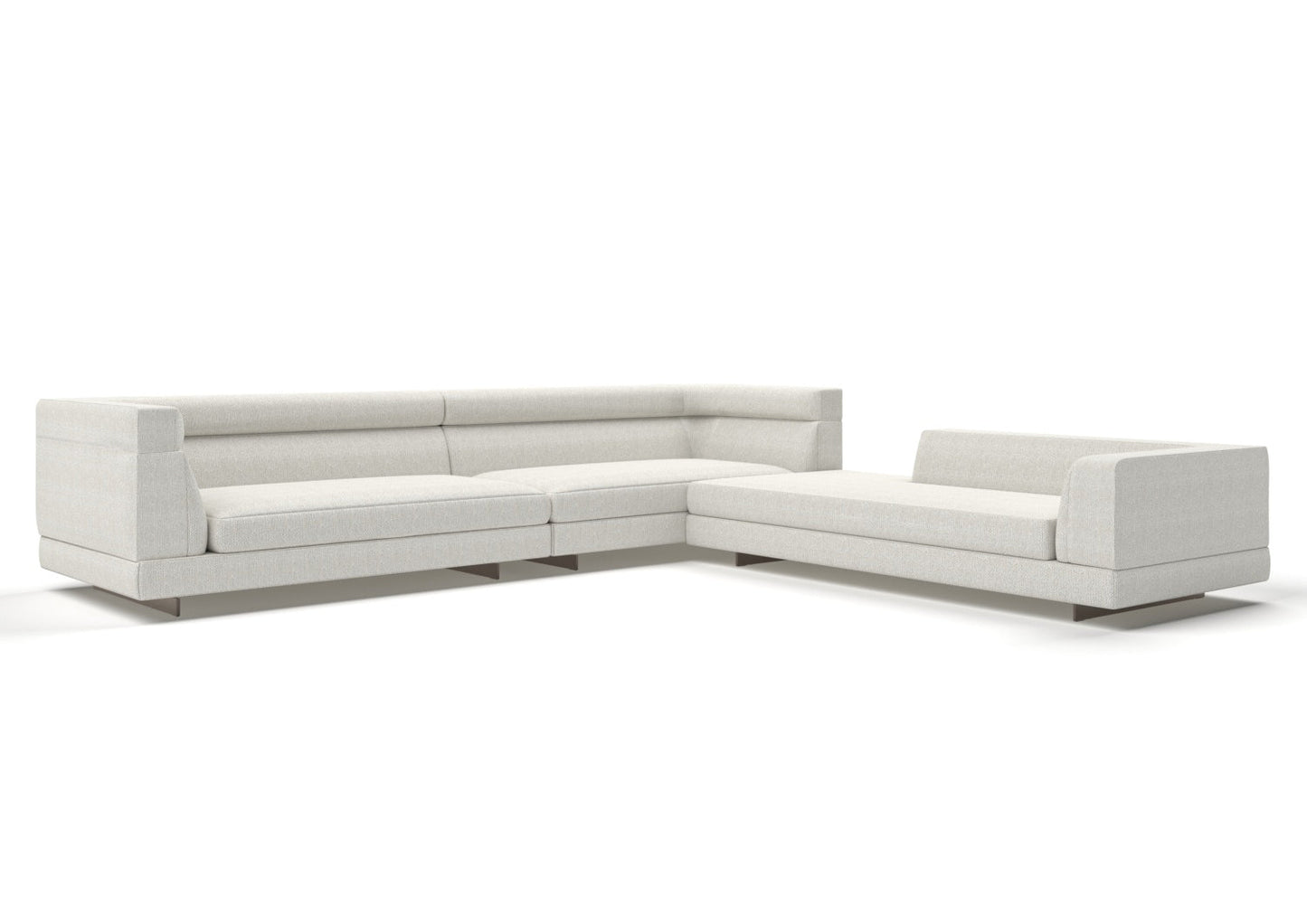 Sawyer 6-Seater Fabric Modular L-Shaped Sofa