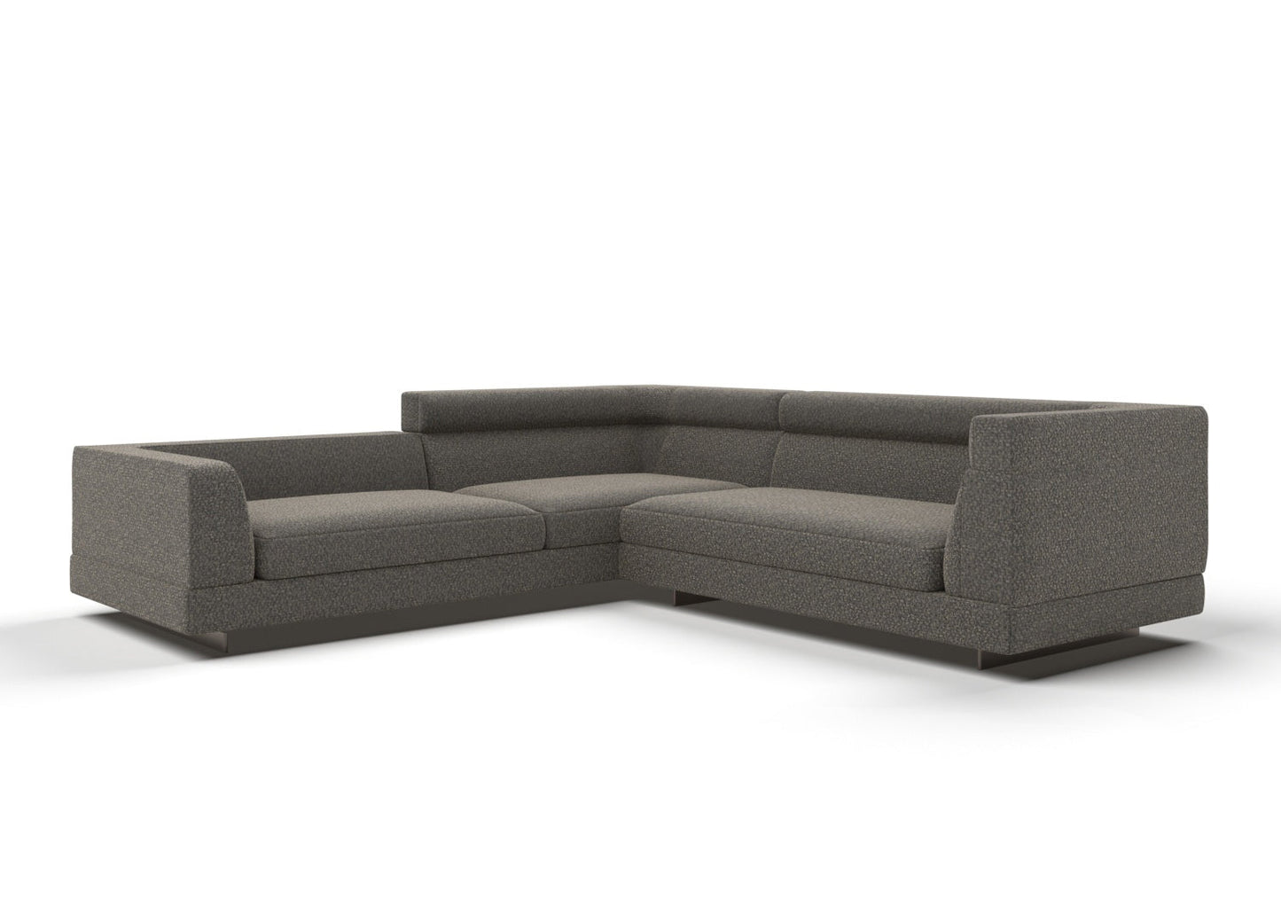 Bastian 6-Seater Fabric V-Shaped Corner Sofa