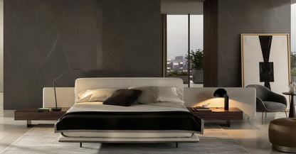 Mezzina Fabric Upholstered Bed