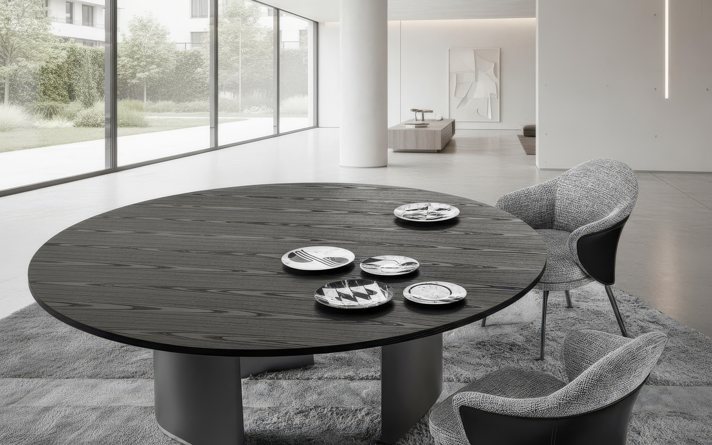 Blaze 8-Seater Wooden Dining Table