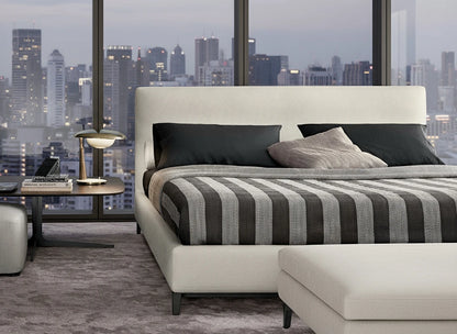 Chester Fabric Bed with Padded Headboard