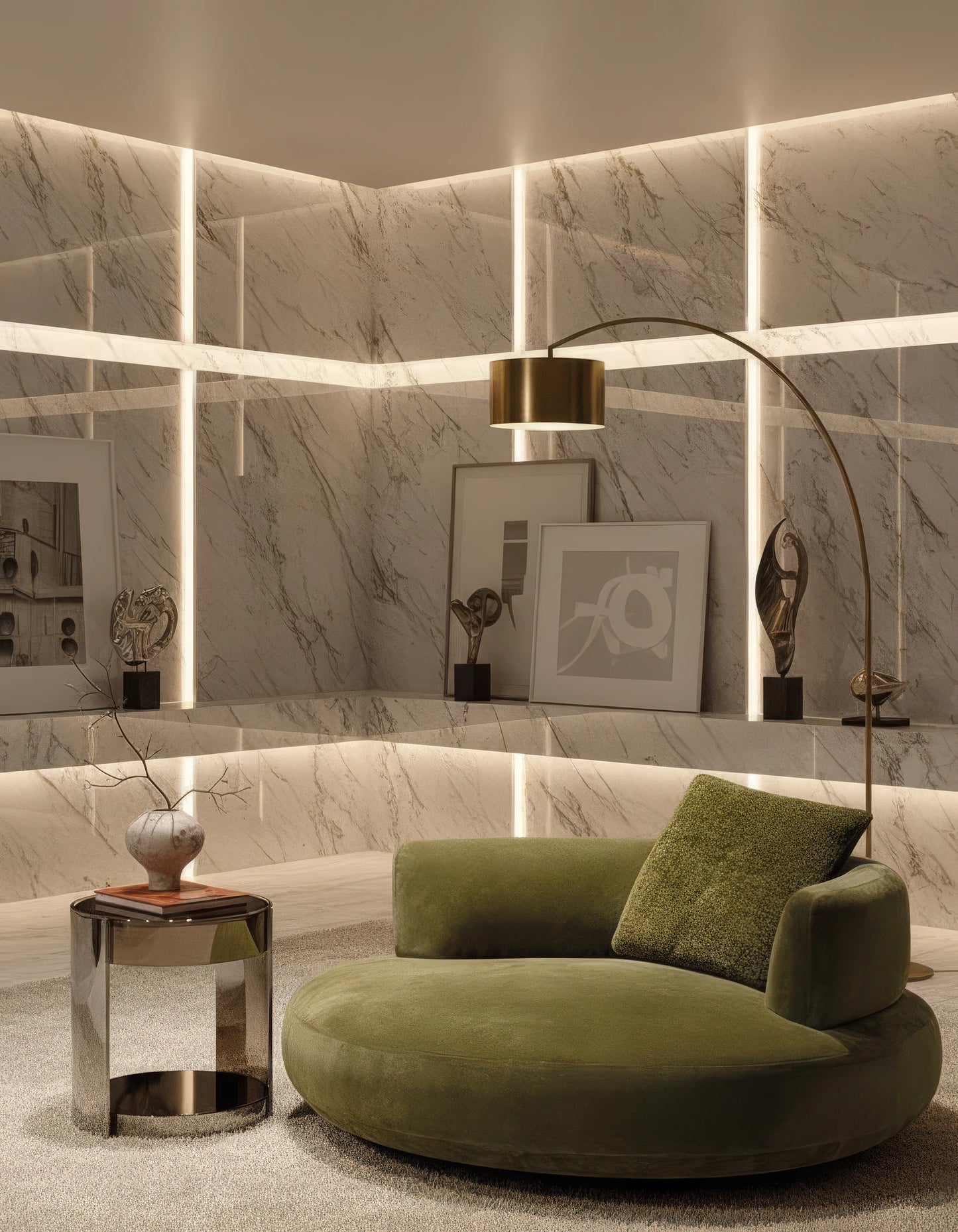 Abene Fabric Armchair