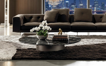 Akira Marble 150cm Round Coffee Table