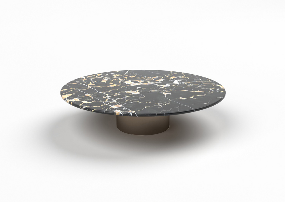 Aoi Marble 120cm Round Coffee Table
