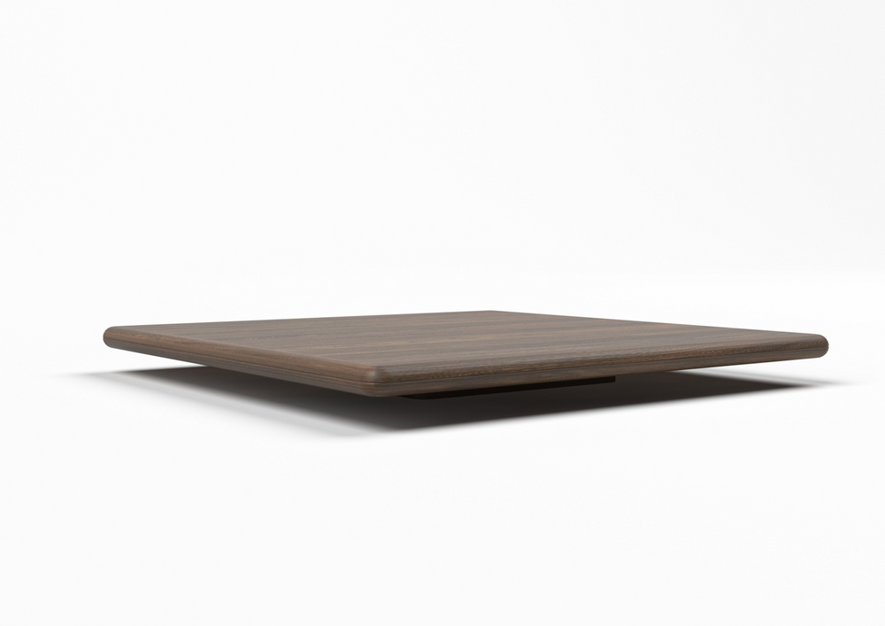 Alfredo Wooden Coffee Table with Square Base