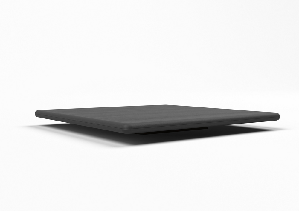 Alfredo Wooden Coffee Table with Square Base