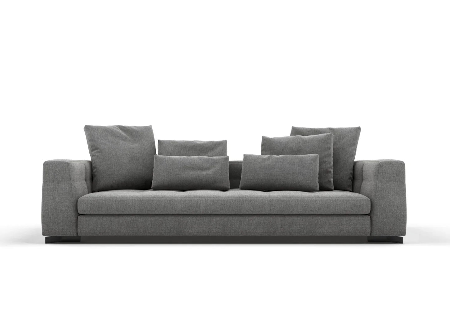 Farid 2-Seater Fabric Upholstered Sofa