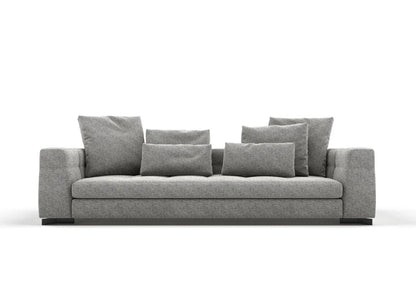 Farid 2-Seater Fabric Upholstered Sofa