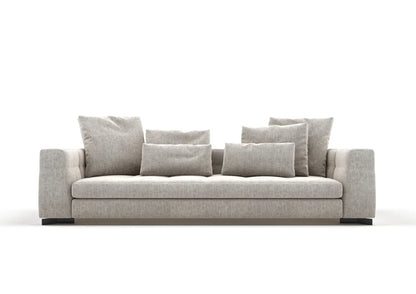Farid 2-Seater Fabric Upholstered Sofa