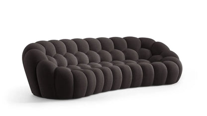 Dimitri 5-Seater Fabric Pouffe Sofa