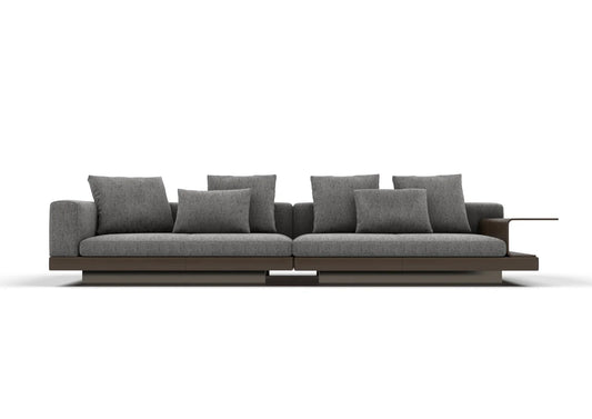 Urban 6-Seater Fabric Modular Sofa with Chaise
