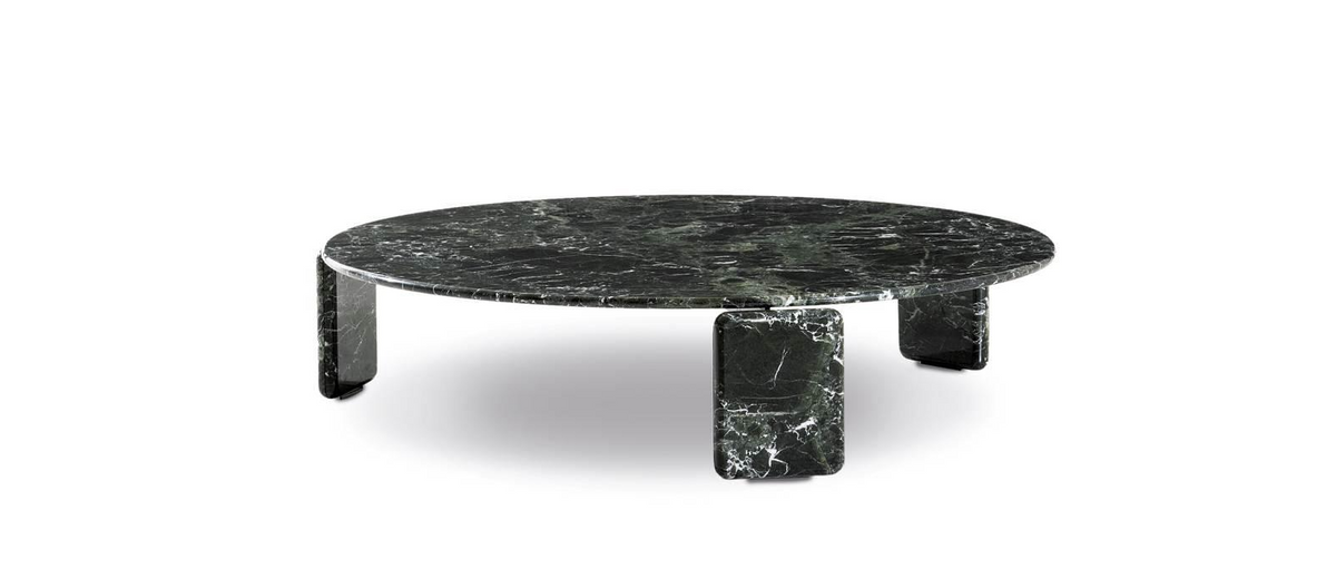 Vahn Round Marble Coffee Table