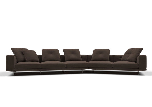 Brycen Fabric Curved Modular Sofa