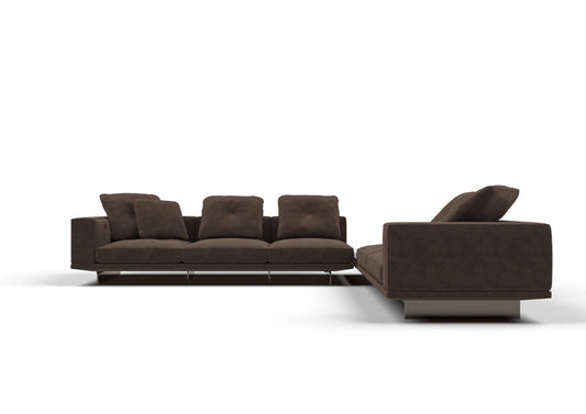 Bronx 5-Seater Fabric Corner Sofa