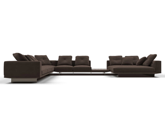 Conor 6-Seater Fabric Chaise Lounge Set