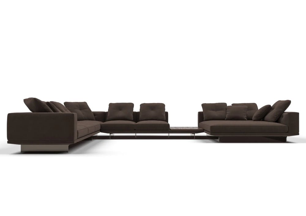 Conor 6-Seater Fabric Chaise Lounge Set
