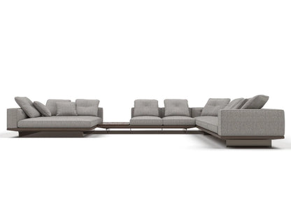 Conor 6-Seater Fabric Chaise Lounge Set