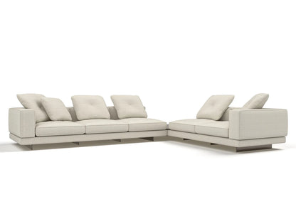 Bronx 5-Seater Fabric Corner Sofa Set